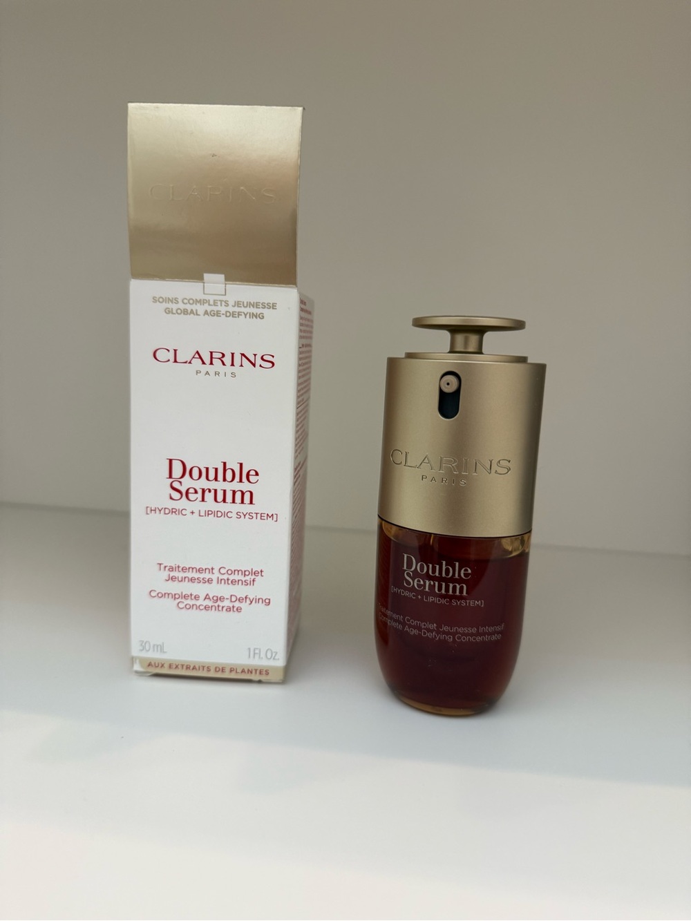Clarins Double Serum Complete Age-Defying Concentrate - 1 ounce